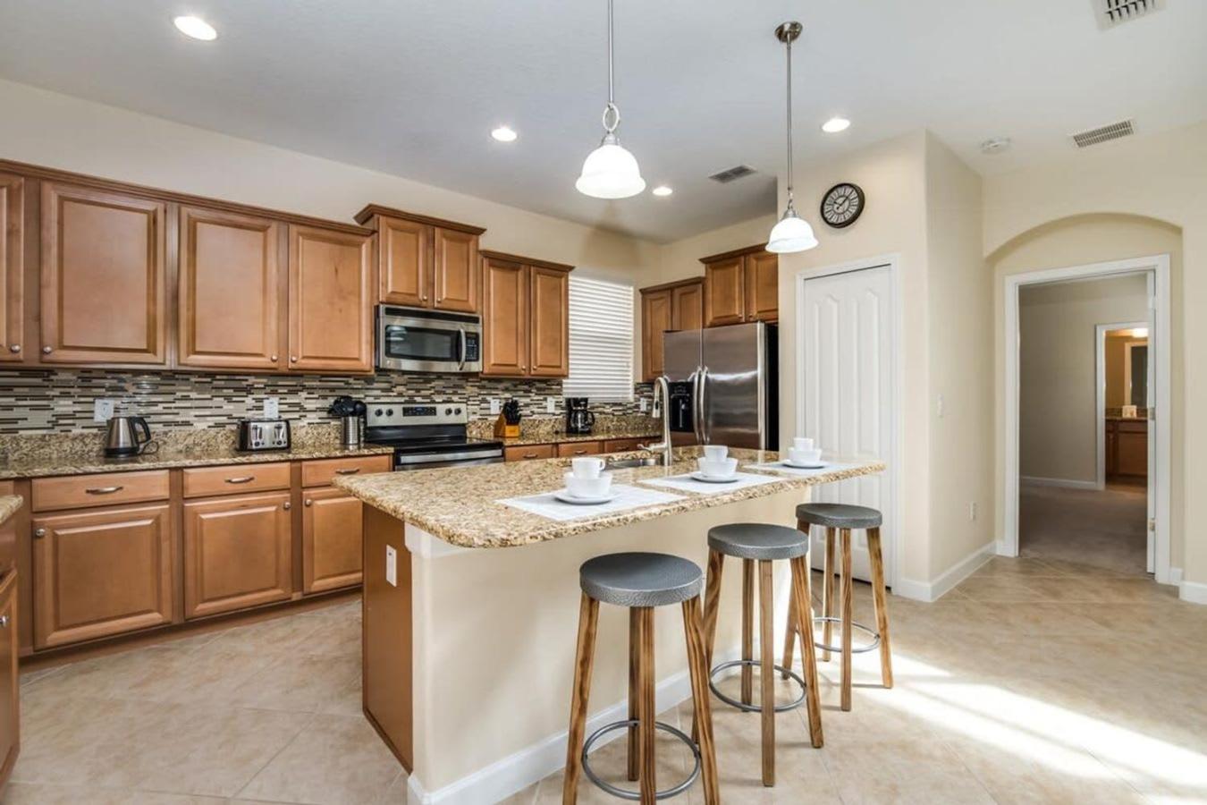 Near Disney - 5Br Home- Games Pool Hot Tub & Bbq Kissimmee Exterior photo